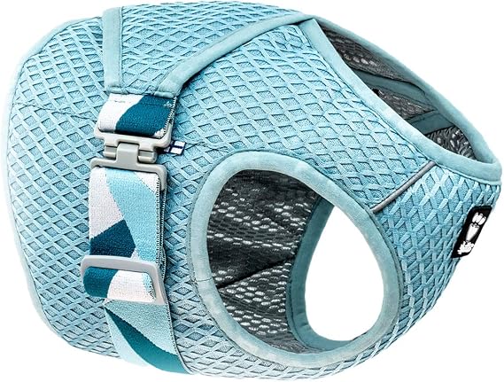 Hurtta Cooling Wrap, Aquamarine, 16-20 in
