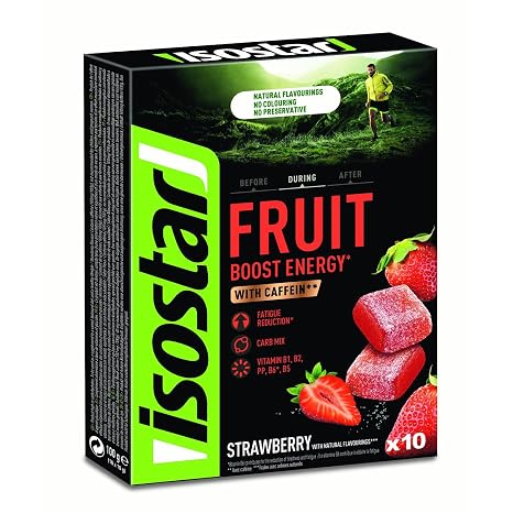 Isostar High Energy Fruit Boost Straw (10x10g)