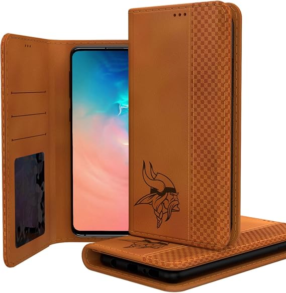 Keyscaper Minnesota Vikings Galaxy Burn Design Folio Case