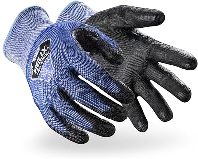 HexArmor Cut-Resistant Abrasion-Resistant Knit Work Gloves 6-Pack | Helix 2076 | Medium