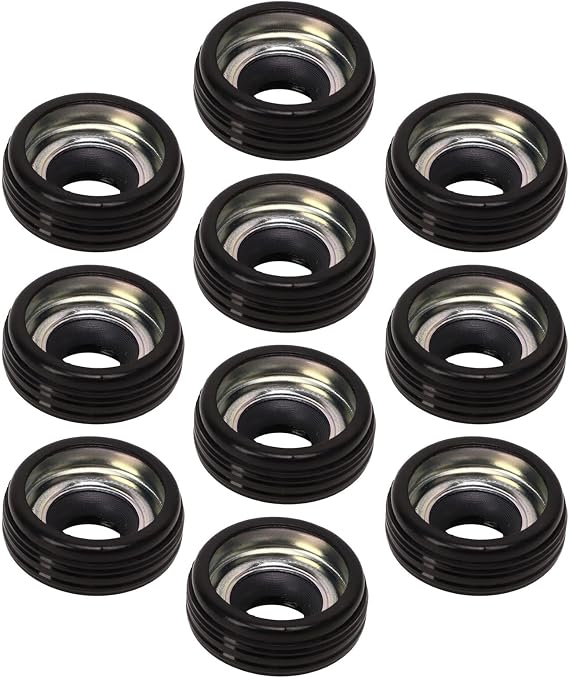 10 Pcs Air Compressor Oil Seal for 10PA AC Compressor Compressor Output Shaft Oil Seal Kit Air Conditioning Shaft Lip Seal Kit