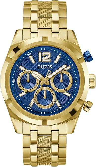 GUESS Gold-Tone Chronograph Watch