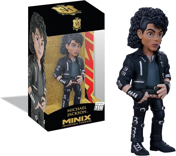 MINIX - Müzik #118 - Michael Jackson - Kötü - Koleksiyon Figürü 12 cm