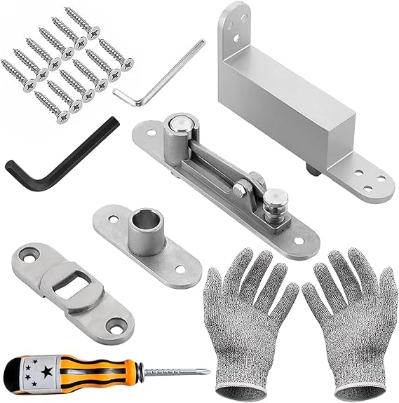 Self Closing Door Pivot Hinges 360 Full Rotation