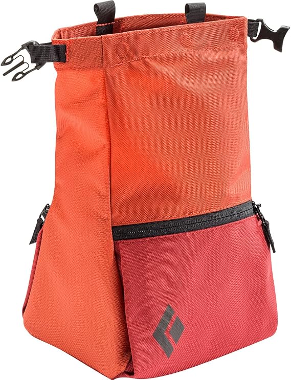 Black Diamond Mondo Rock Climbing Chalk Pot, REPO Red