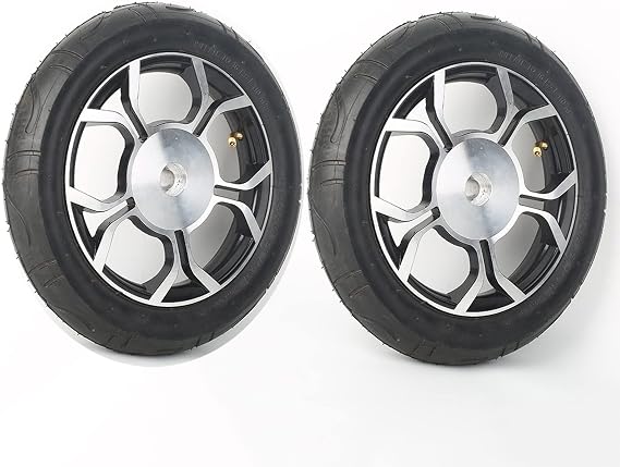 Wheelchair Wheels Replacement, 12inch Electric Wheelchair Rear Wheel Accessories, Pneumatic Tire, Bearing: 17mm (5/8") (Size : 12inch/30cm(2 counts))