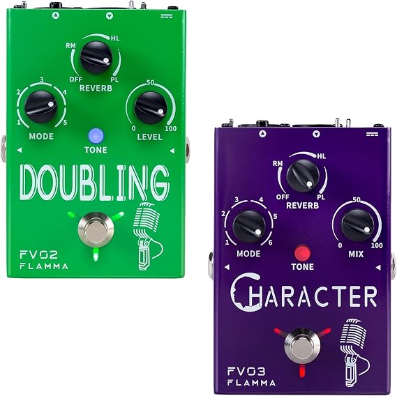 FLAMMA Doubling and Character Vocal Pedals