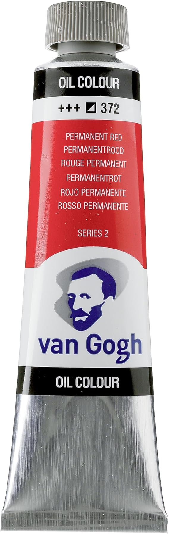 Van Gogh Oil colour Paint, 40ml Tube, Permanent Red 372