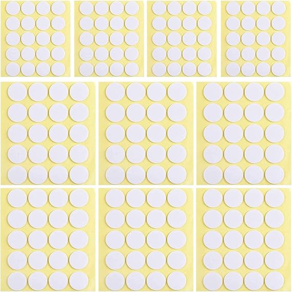 160pcs Candle Wick Stickers, Heat Resistance Candle Making Double-Sided Stickers