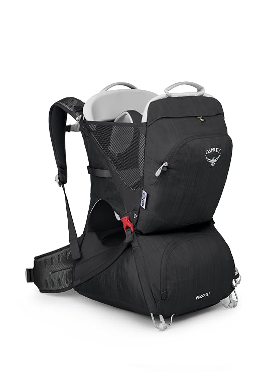 Osprey Poco SLT Lightweight Child Carrier Backpack, Black OS