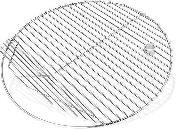 19.5" Cast Iron Round Grill Grate Grid for Pit Boss K24,Akorn Kamado Ceramic Grill,Char-Griller 16620,Louisiana Grills K24,Solid Rod Round Coookin Grate Grill Grids