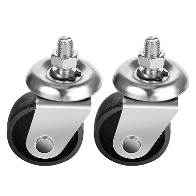 Floor Jack Casters for 3 Ton Floor Jack, Cast Iron Caster Wheels, Floor Jack Replacement Parts Fit for ATD, Cornwell, Mac Tools, Matco, Mountain, Napa, Sunex & More, Pack of 212mm Stem