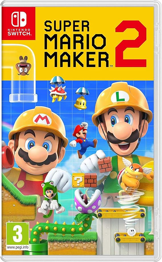 Nintendo-Konsol Video Oyunu Super Mario Maker 2 Switch (CDMedia Garantili)