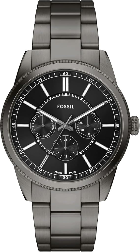 Fossil Men's Watch, Pearson Multifunction Stainless Steel Watch for Men
