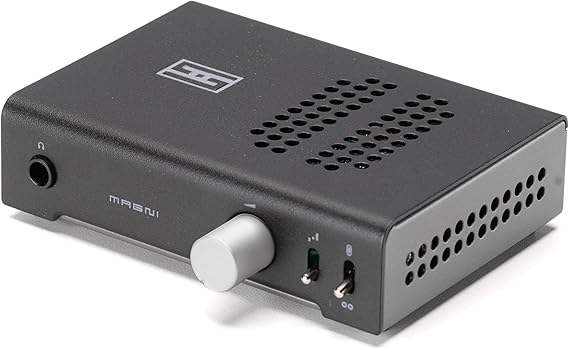 Schiit Magni Unity Headphone Amp and Preamp with MeshTM DAC - Black | Fully discrete current-feedback amp with internal MeshTM DAC, unique digital filter, custom pot. Made in USA.