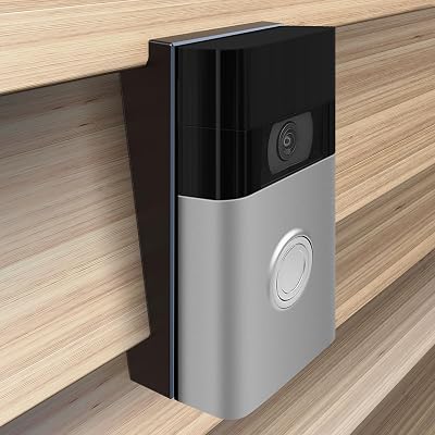 R-ing Doorbell Siding MountVinyl Siding Angle Adjustment Mount for Rin-g Video Doorbell, Ring 2, R-ing 3, Ring 3 Plus Video Doorbell for Standard Style S-iding