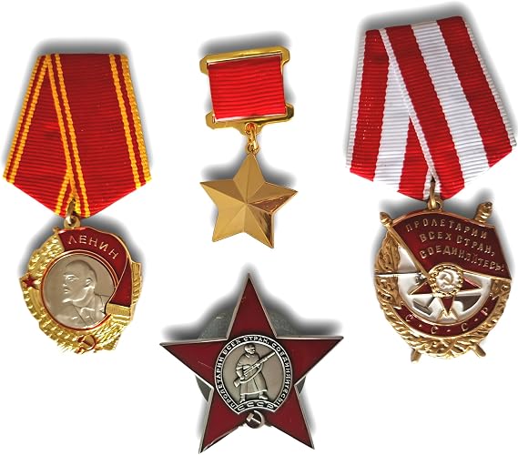 Soviet WWII Medal Set - Military Awards Replicas