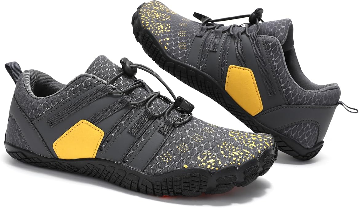 Barefoot Shoes for Men Women Wide Toe Box Lightweight Breathable Water Shoes for Outdoor Beach Swimming Hiking Walking Running Casual Minimalist Trainers