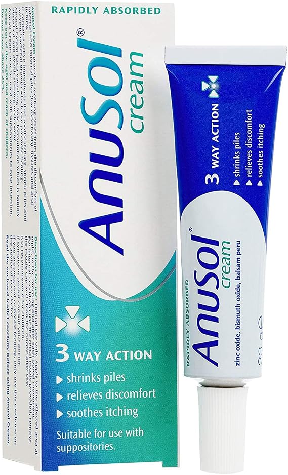 Anusol Cream Haemorrhoid Treatment 23G