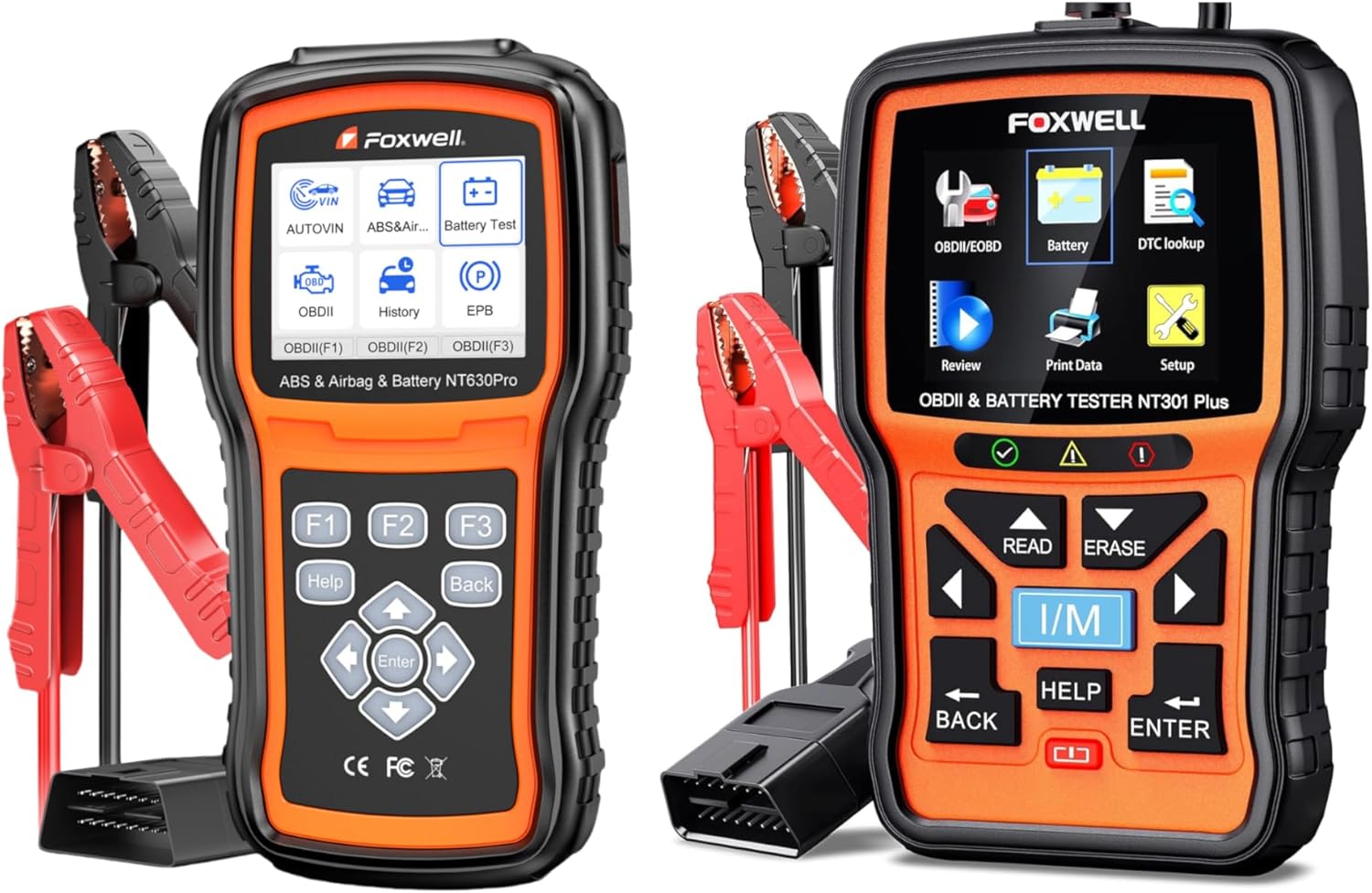 FOXWELL NT630 Pro  FOXWELL NT301 Plus