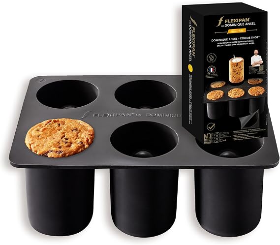 Flexipan Silpat 6 Cookies Shots Mold - By Dominique Ansel