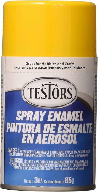 Testor Corp. TES1214 Enamel Spray, 3 oz., Multicolor
