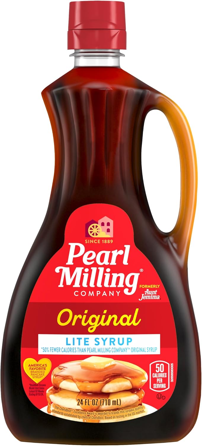 Pearl Milling Company Original Lite Syrup, 24oz Bottle