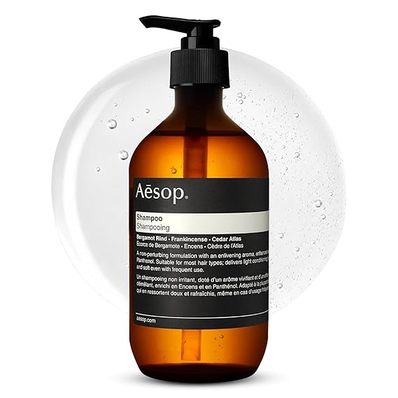Aesop Shampoo | Gentle Purifying Shampoo for All Hair Types | Color-Safe, Lightweight Formula for Hydrated, Soft and Shiny Hair | 16.9 oz