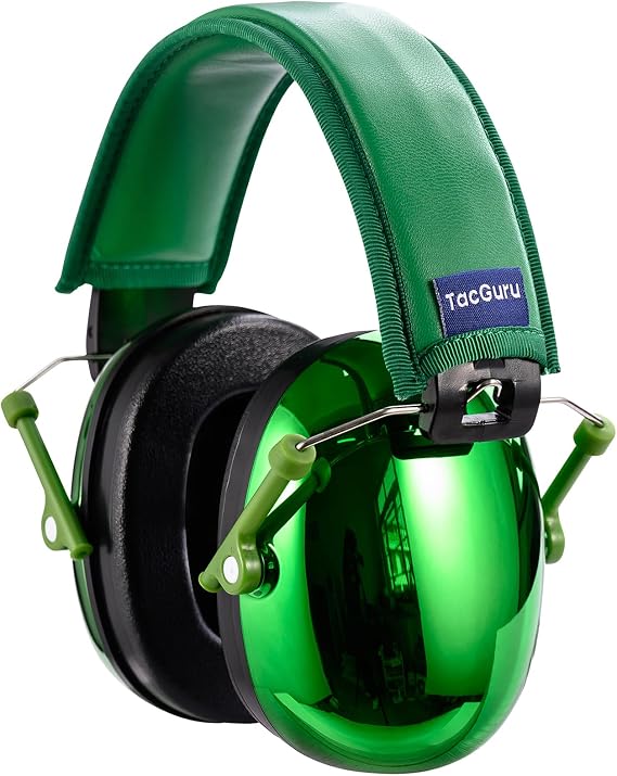130 - Kids Ear Protection Earmuffs, One Size for 3-16 Yr Old