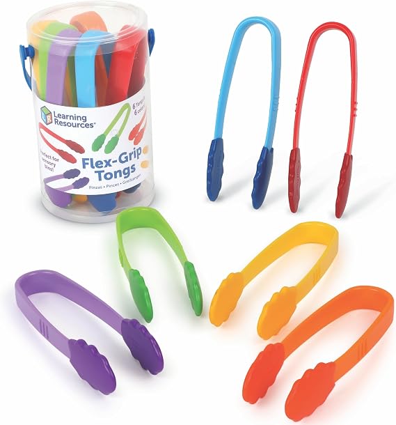 Learning Resources Flex-Grip Tongs