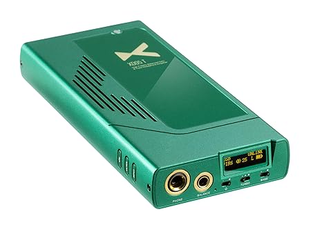 xDuoo XD05 T Portable DAC & Tube Balanced Headphone Amplifier - 1500mW AMP ES9039Q2M MQA DAC DSD512 32Bit/768kHz Bluetooth5.1/USB/Coaxial/Optical/AUX Input