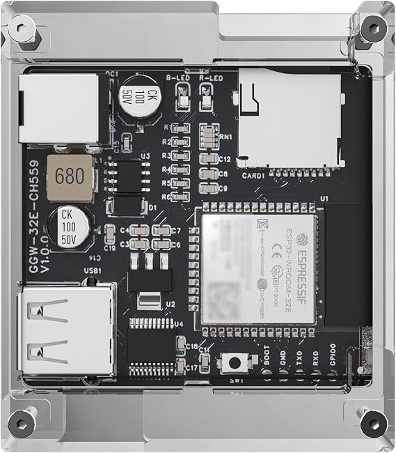 SainSmart Genmitsu GGW-USB Wireless Wi-Fi Module Kit with USB Port, App G-Code Sending, Remote Control and Monitor CNC Milling Machine Offline Controller for all CNC Machine