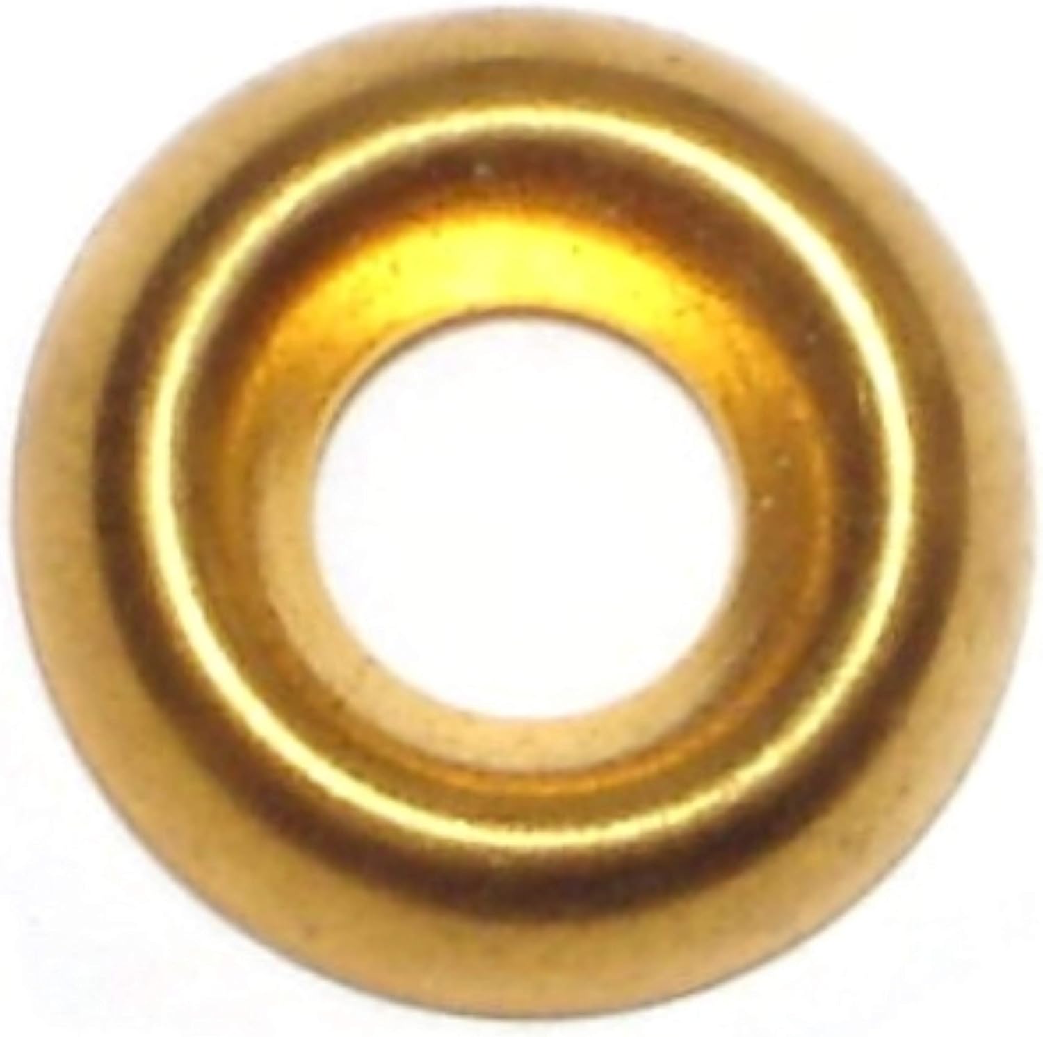 014973436605 Finishing Washer Brass, #8, Piece-160