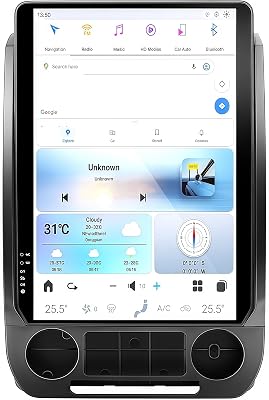 14.4 Inch Android 8128GB for Ford F150 F250 2015-2021 Tesla Style Car GPS Navigation Multimedia Player Radio Tape Headunit HD SYNC 3