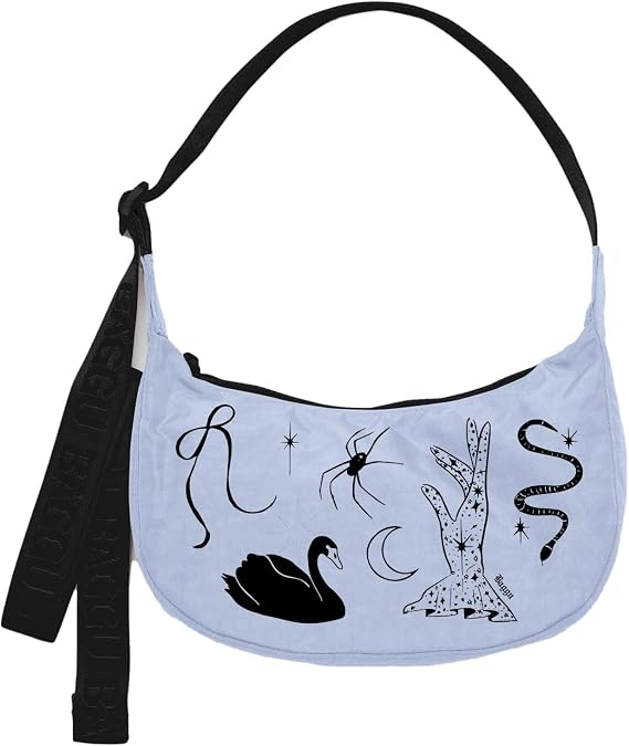 BAGGU Small Nylon Crescent Bag