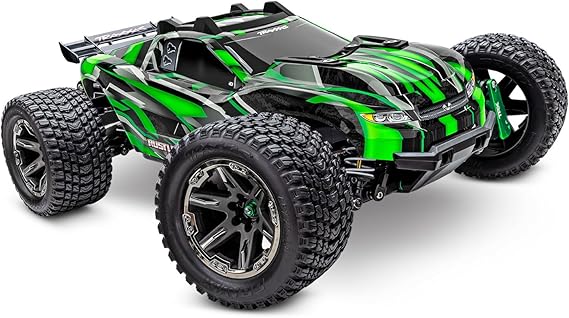 Traxxas Rustler 4x4 Ultimate VXL Green 1/10 RTR - 67097-4
