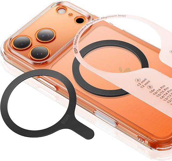 ESR for MagSafe Sticker, MagSafe Ring for iPhone 17, Samsung Galaxy