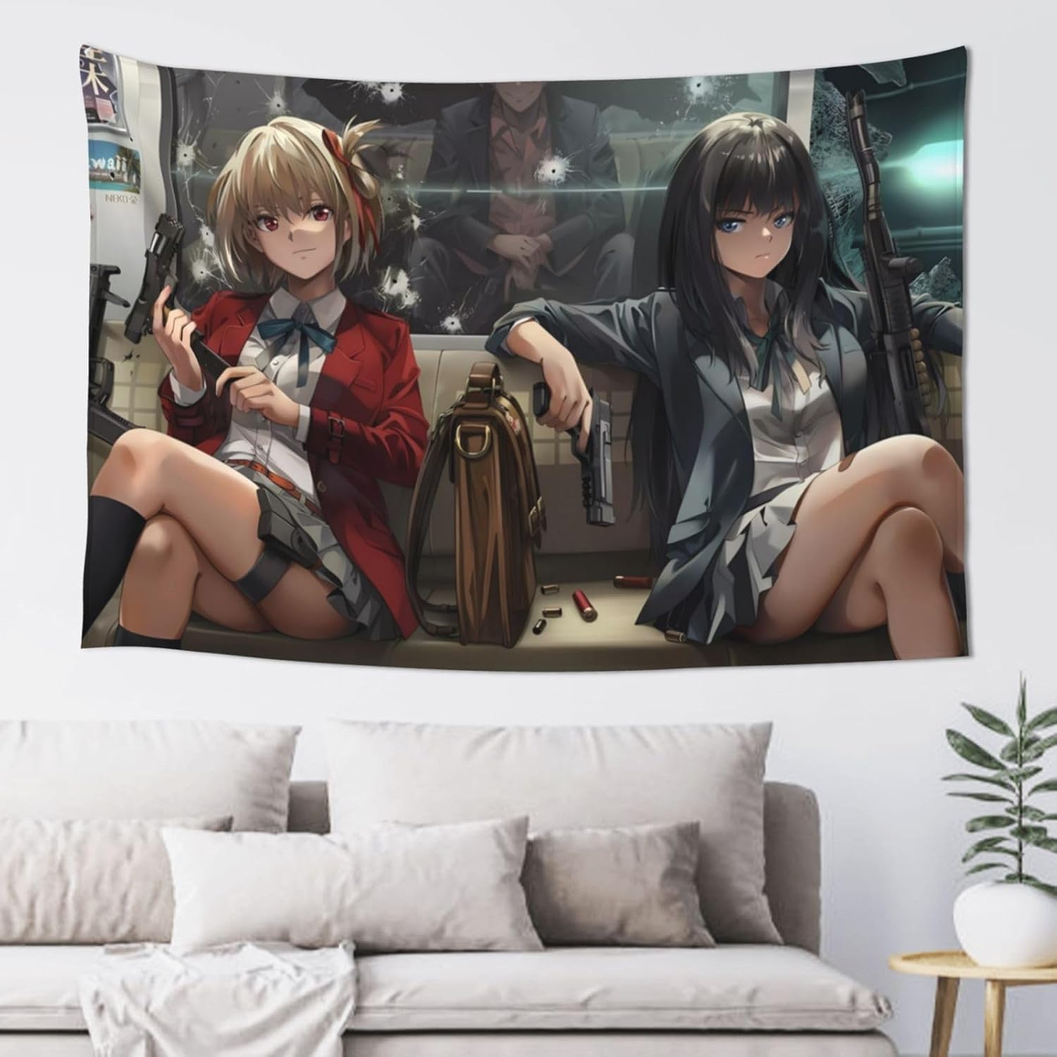 Tapestry Licorice Recoil Brocade Chizoku Interior Wall Decor Wall Hanging Anime Hanging Popular Fashionable RedectionDecorationDecorationWall Mural Decoration Supplies Canvas Print Art Poster