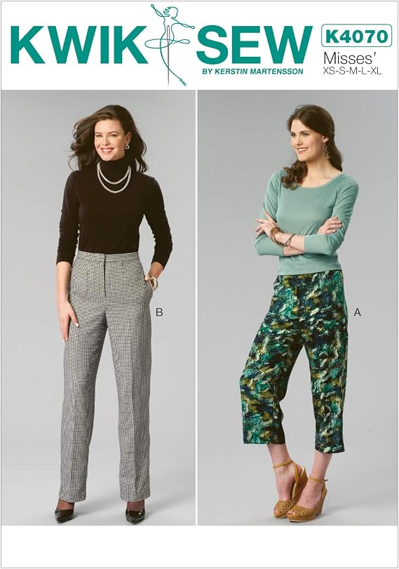 KWIK-SEW PATTERNS K4070 Misses' Pants