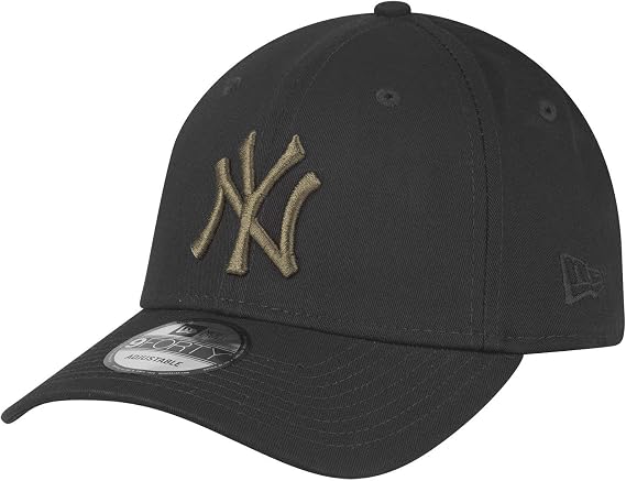New Era 9Forty Strapback Cap - New York Yankees Black Olive