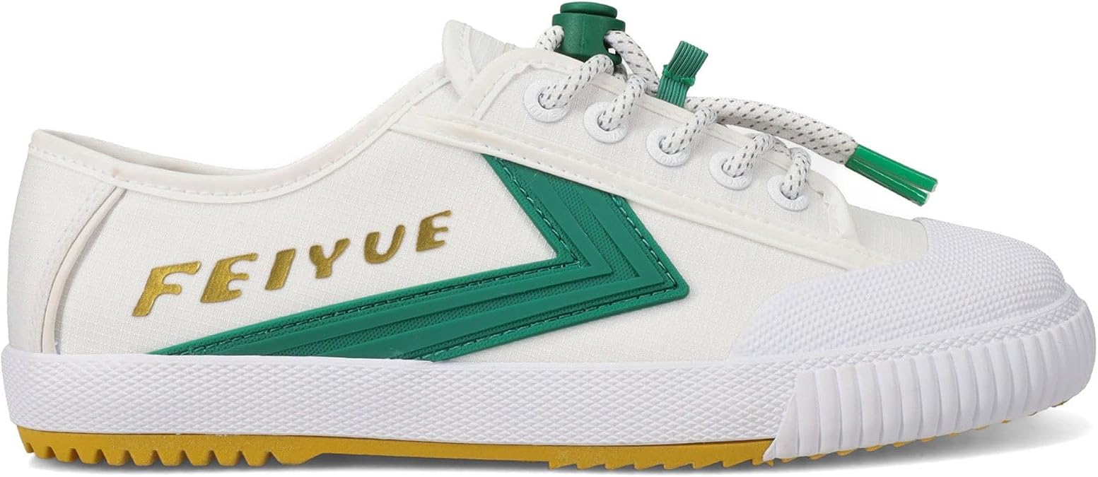 FEIYUE Fe Lo EXO 1920 Low Top Canvas Reinforced Performance Trainer Shoe with Rubber Sole Everyday Fashion Sneaker - Tear Resistant - Perfect for Skateboarding, HIT, Martial Art Training