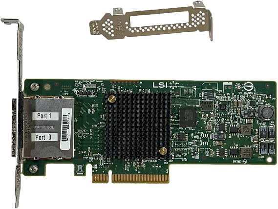 LSI SAS2308-8E SAS9207-8e 8-Port PCIe X8 HBA External Card
