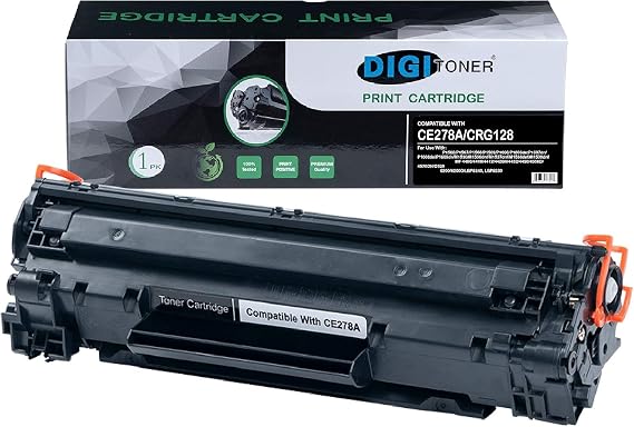 High Yield Toner Cartridge Compatible with CE278A Canon CRG128 CRG126 LaserJet Pro M1530 Series 26PPM M1536dnf 26PPM M1537dnf 26PPM M1538dnf 26PPM M1539dnf 26PPM P1566 P1606dn [1 Pack]