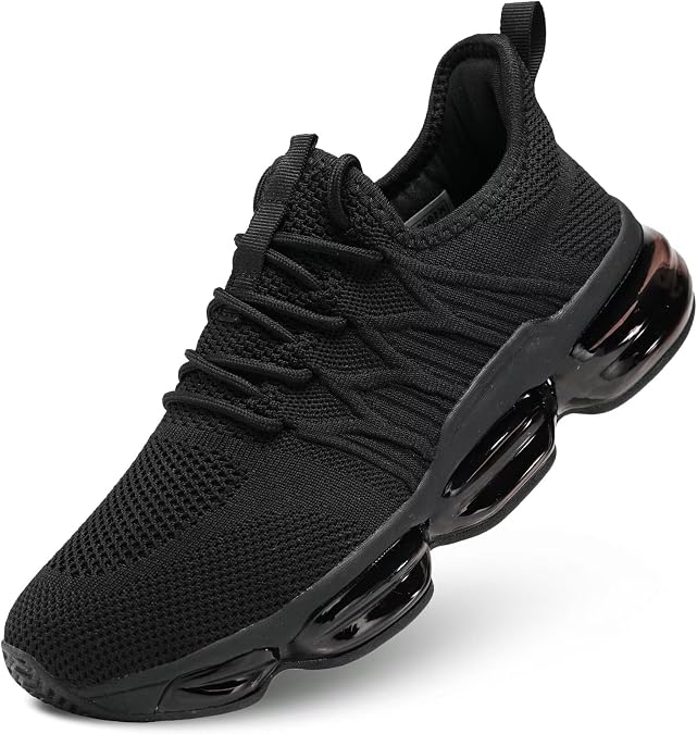 Mens Air Cushion Running Shoes Breathable Workout Casual Walking Sneakers Basketball Fashion Tennis Gym Sport Trainers