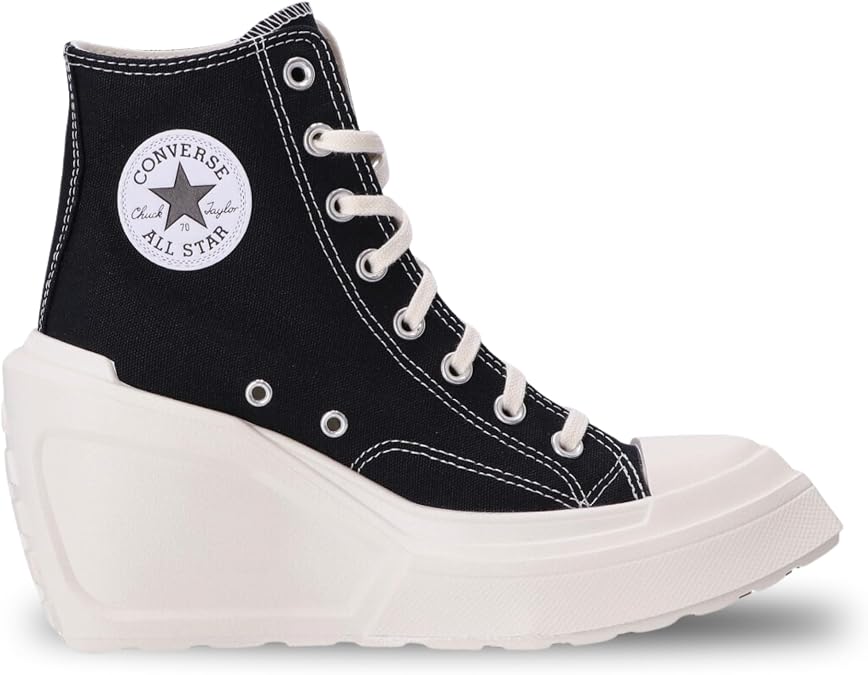 Converse Chuck 70 De Luxe Wedge Hi Women's Casual Shoes A06478C Black