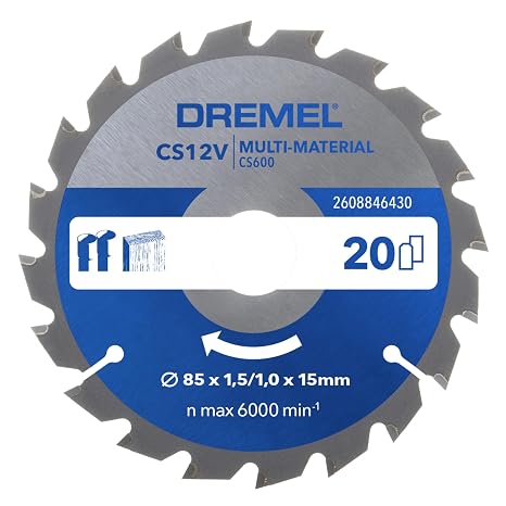 Dremel Blueprint CS12V (CS600) 85mm Çok Amaçlı Testere Bıçağı