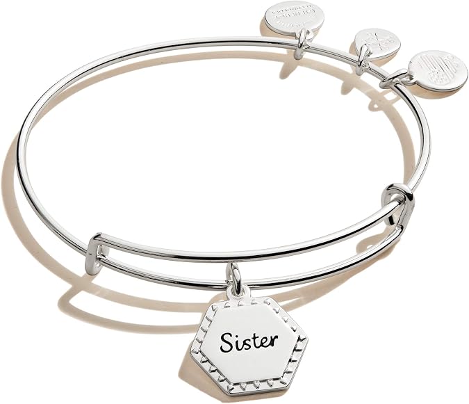 Alex and Ani Sister Charm Bangle