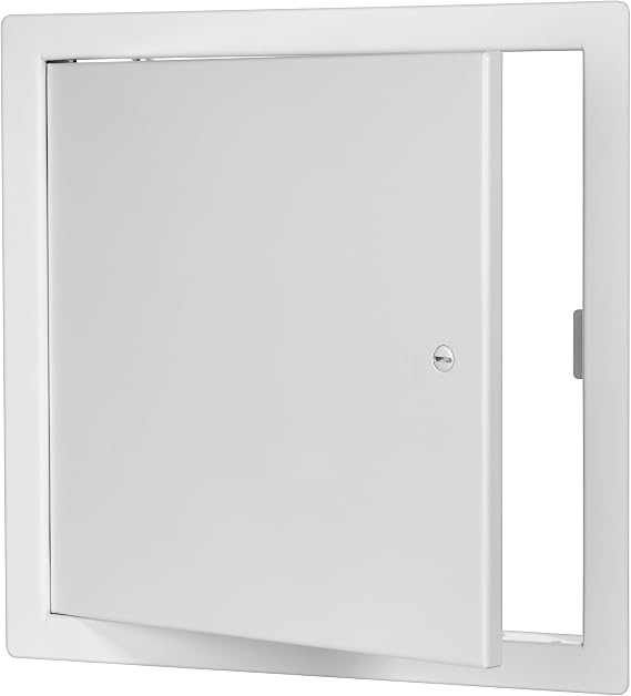 Premier Flush Access Panel, 14x14, Steel, FL-2002 Series, Screwdriver Latch