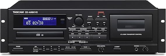Tascam CD-A580 v2 - CD Player Cassette Deck and USB Recorder