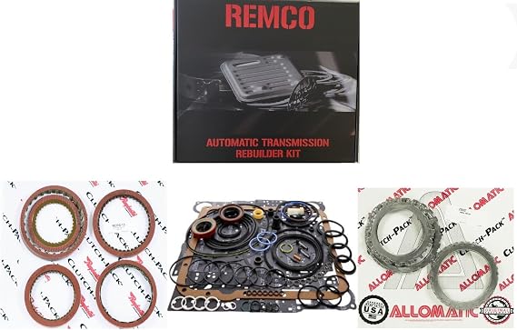 4l65e (04-up) transmission rebuilt kit master stage-1 raybesto's red clutches and kolene steels Automatic transmission